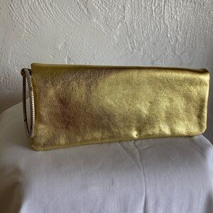 Elegant Gold Clutch Bag